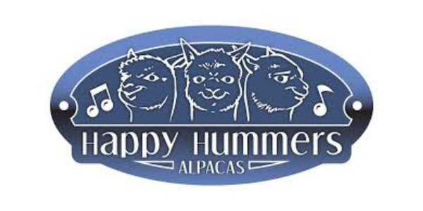 Happy Hummers Alpacas Logo